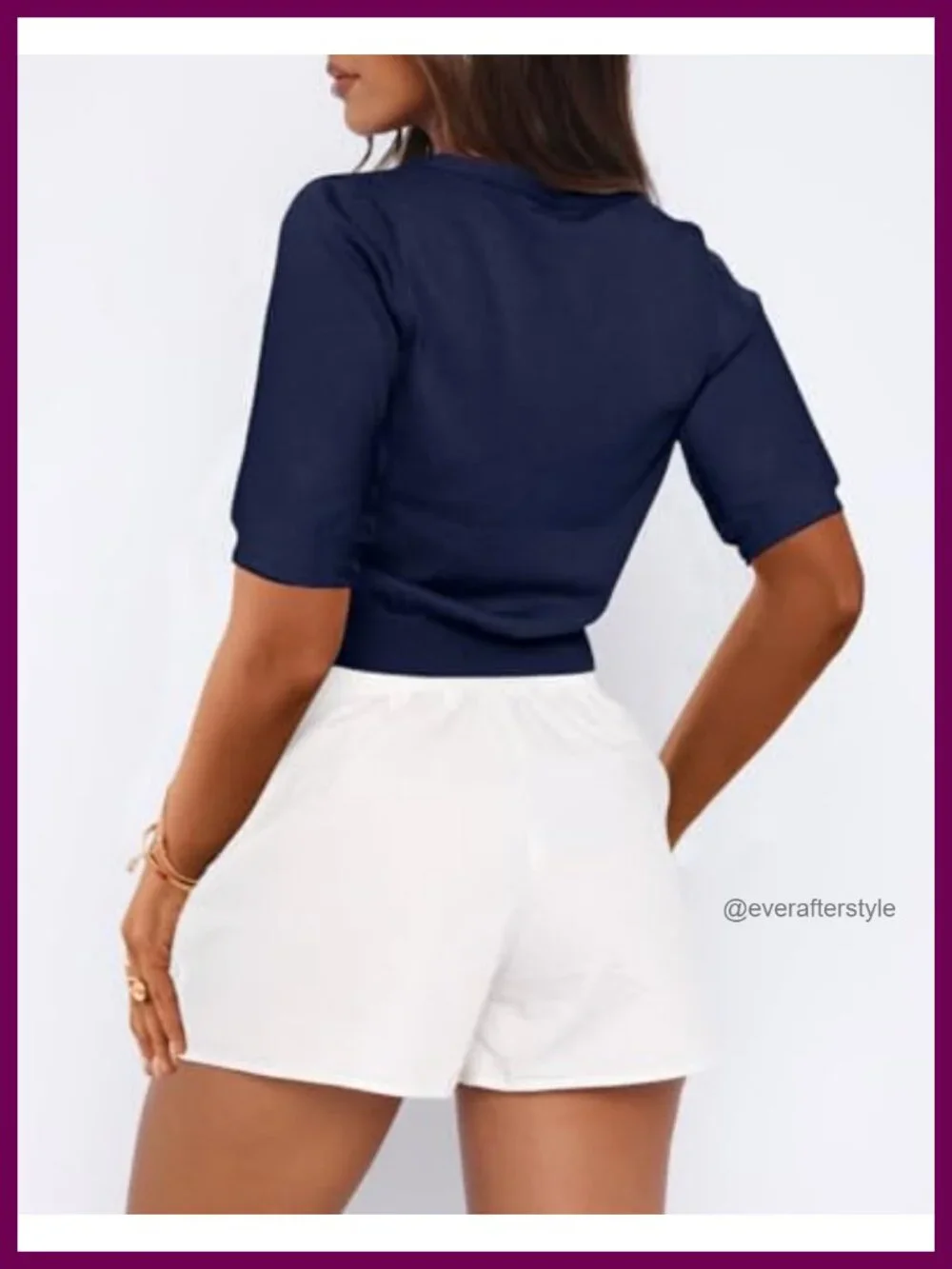 Women's Knit Cardigan Sweater V-Neck Button Down Crop Top Summer Lightweight